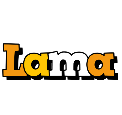 Lama cartoon logo