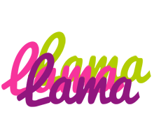 Lama flowers logo