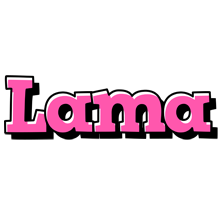 Lama girlish logo