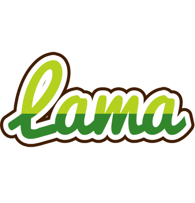 Lama golfing logo