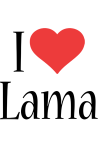 Lama i-love logo