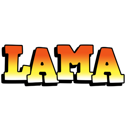 Lama sunset logo