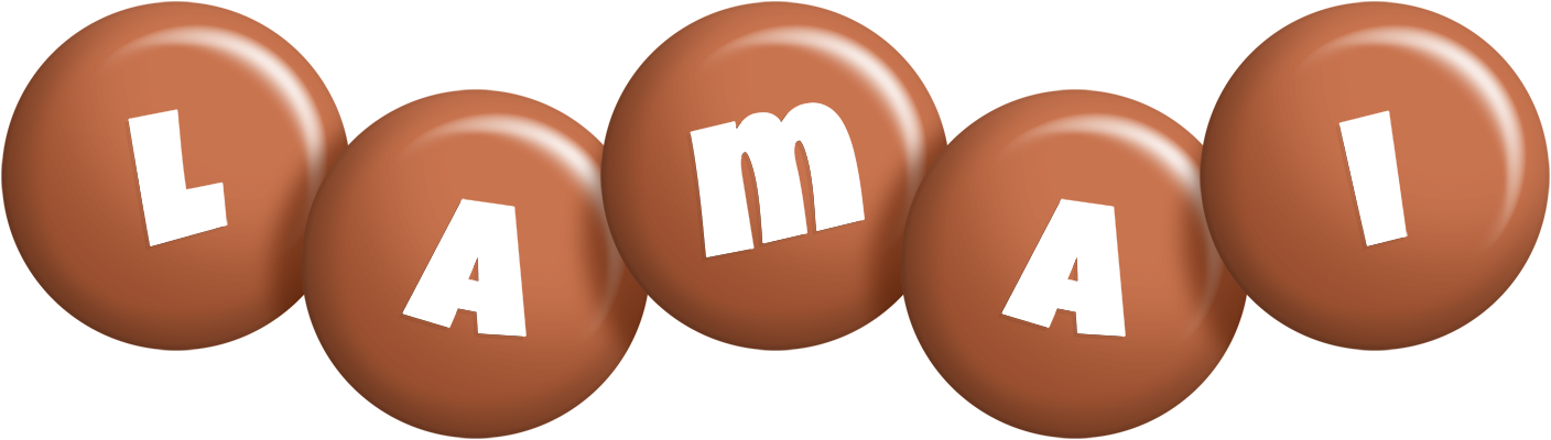 Lamai candy-brown logo
