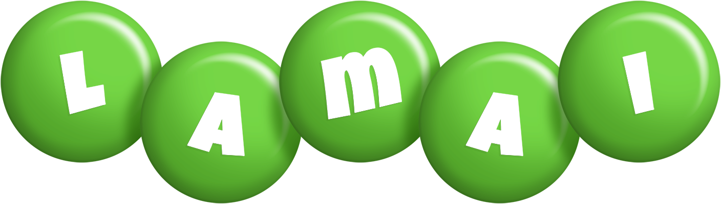 Lamai candy-green logo