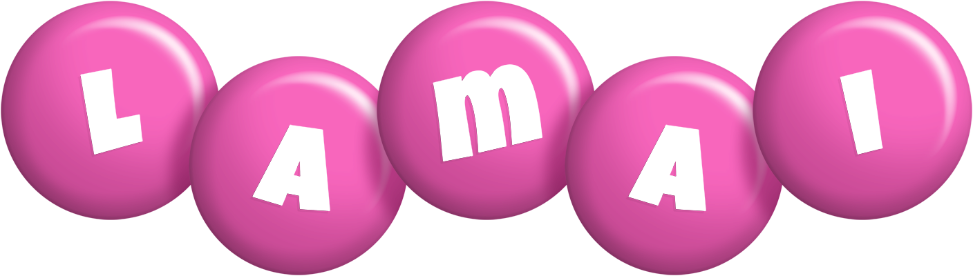 Lamai candy-pink logo