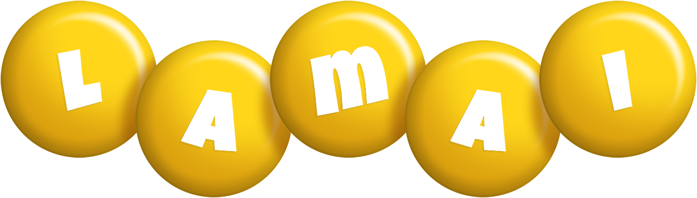 Lamai candy-yellow logo