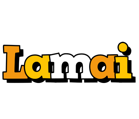 Lamai cartoon logo