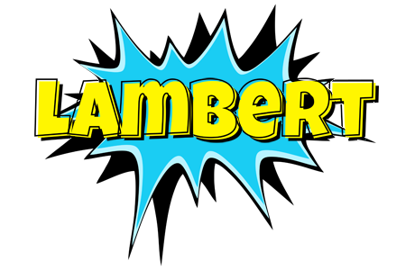 Lambert amazing logo