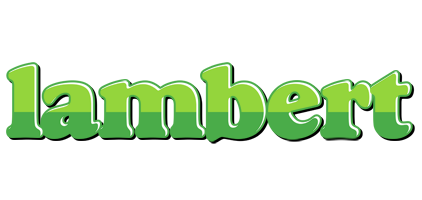 Lambert apple logo