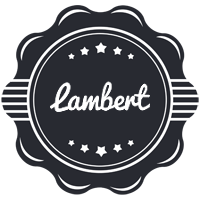 Lambert badge logo