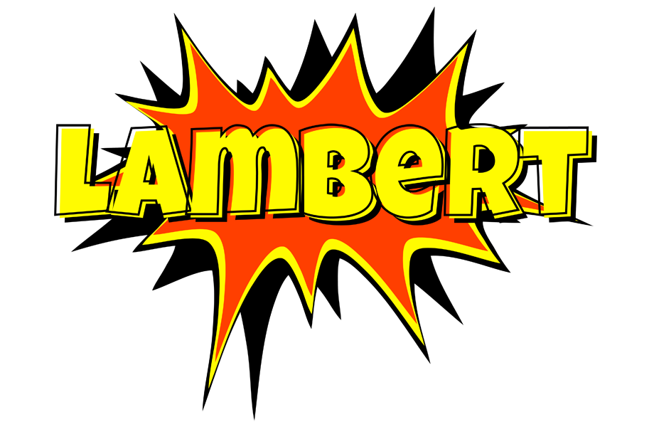 Lambert bazinga logo