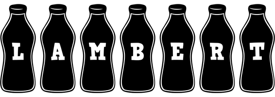Lambert bottle logo
