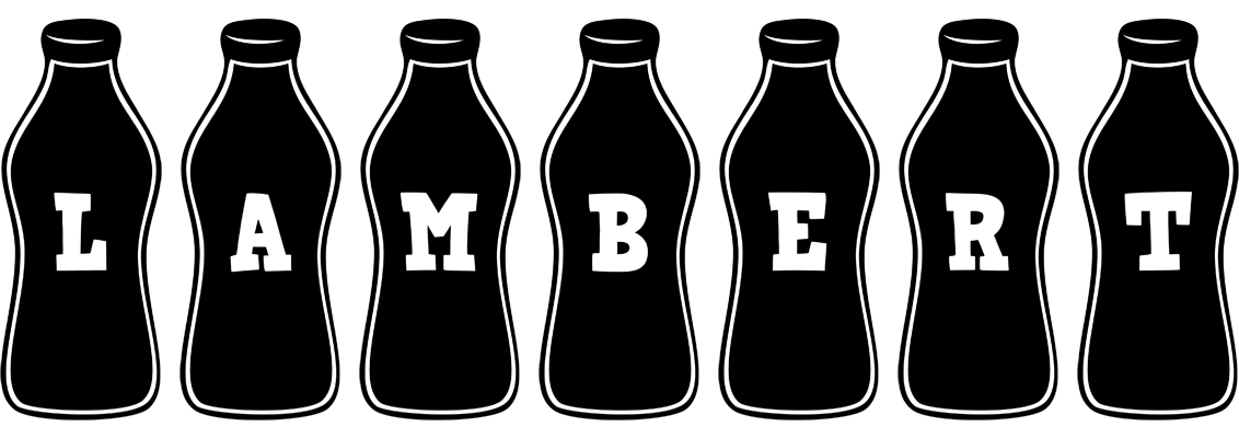 Lambert bottle logo