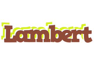 Lambert caffeebar logo