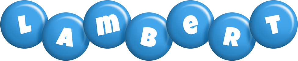 Lambert candy-blue logo