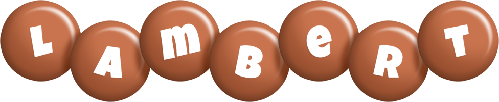 Lambert candy-brown logo