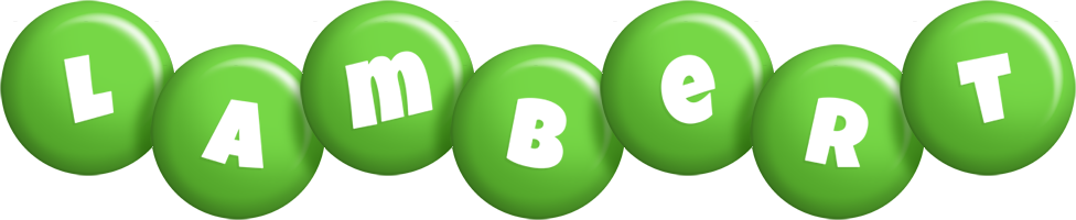Lambert candy-green logo