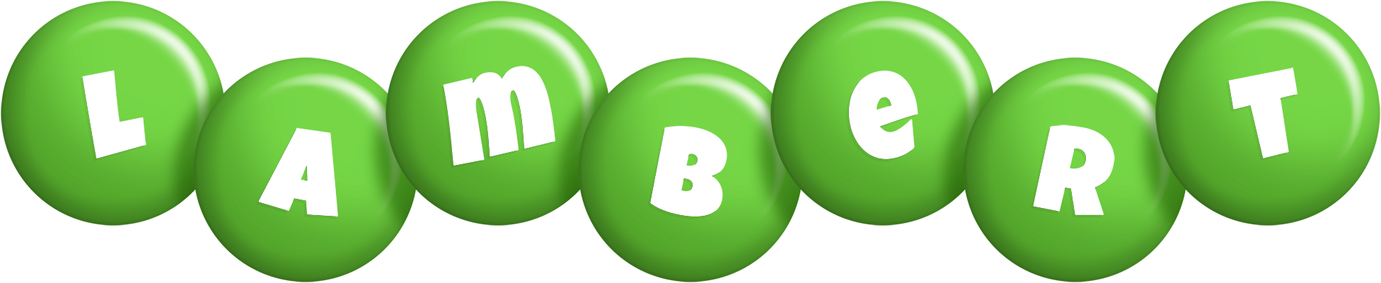 Lambert candy-green logo