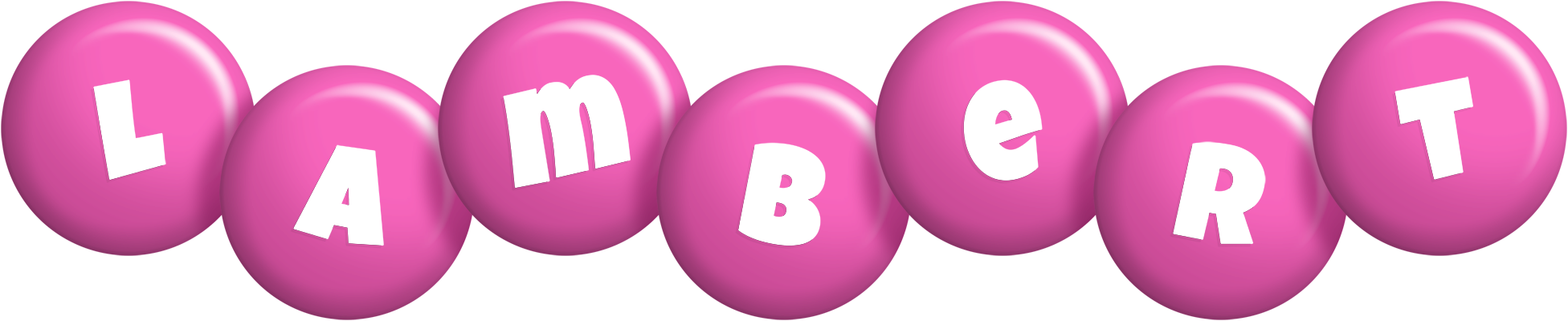 Lambert candy-pink logo