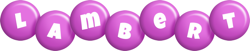 Lambert candy-purple logo