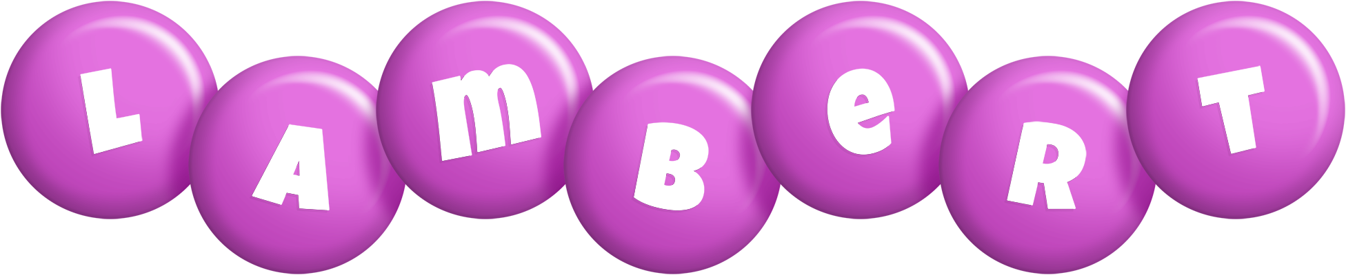 Lambert candy-purple logo