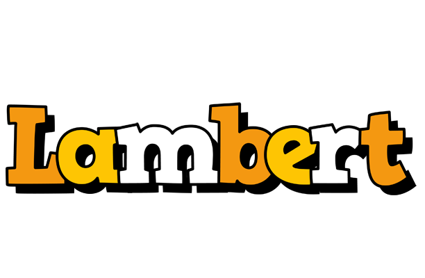 Lambert cartoon logo