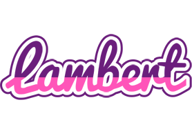 Lambert cheerful logo