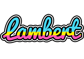 Lambert circus logo