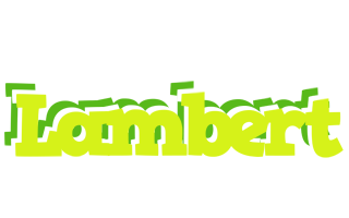 Lambert citrus logo