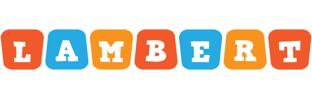 Lambert comics logo