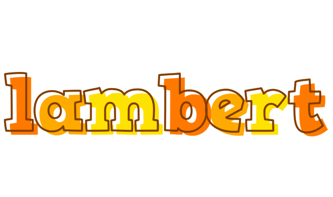 Lambert desert logo