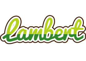 Lambert golfing logo