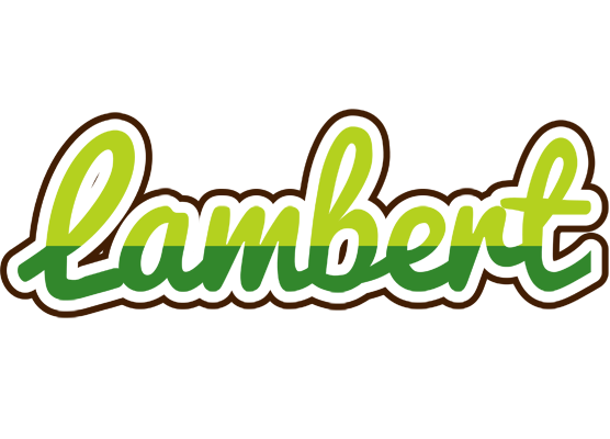 Lambert golfing logo