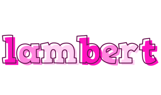 Lambert hello logo