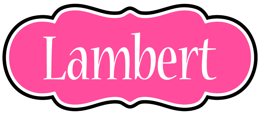 Lambert invitation logo