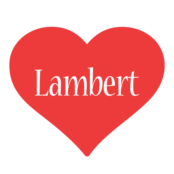 Lambert love logo