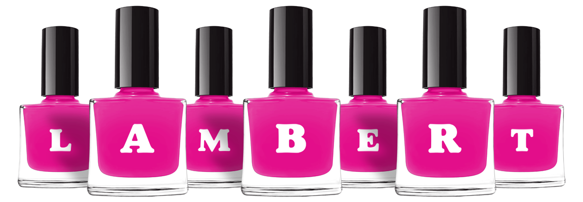 Lambert nails logo