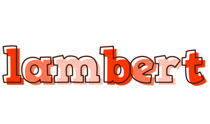 Lambert paint logo