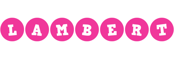 Lambert poker logo