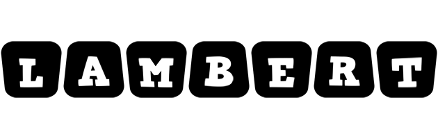 Lambert racing logo