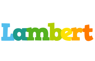 Lambert rainbows logo
