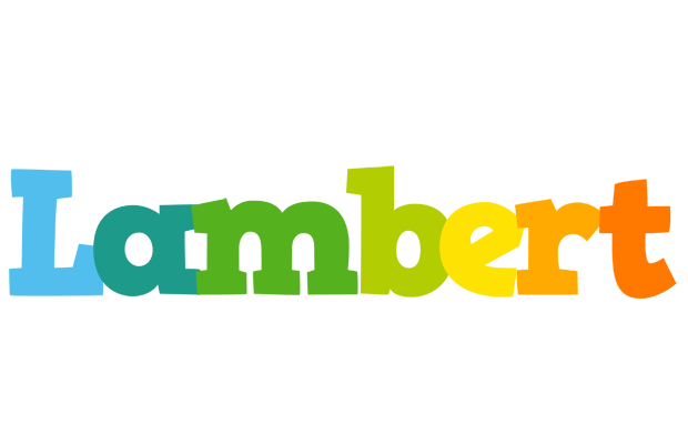 Lambert rainbows logo