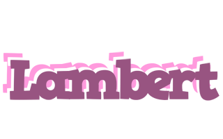 Lambert relaxing logo