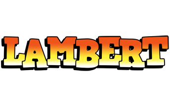 Lambert sunset logo