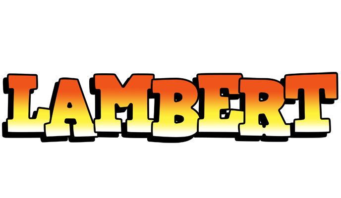 Lambert sunset logo