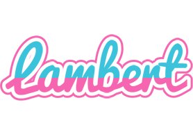 Lambert woman logo