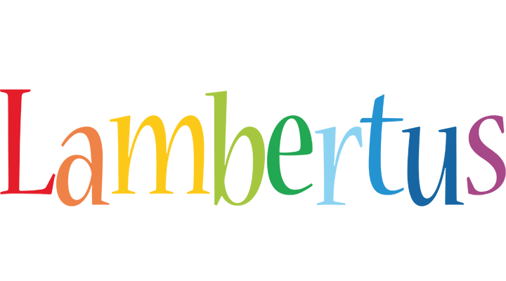 Lambertus birthday logo