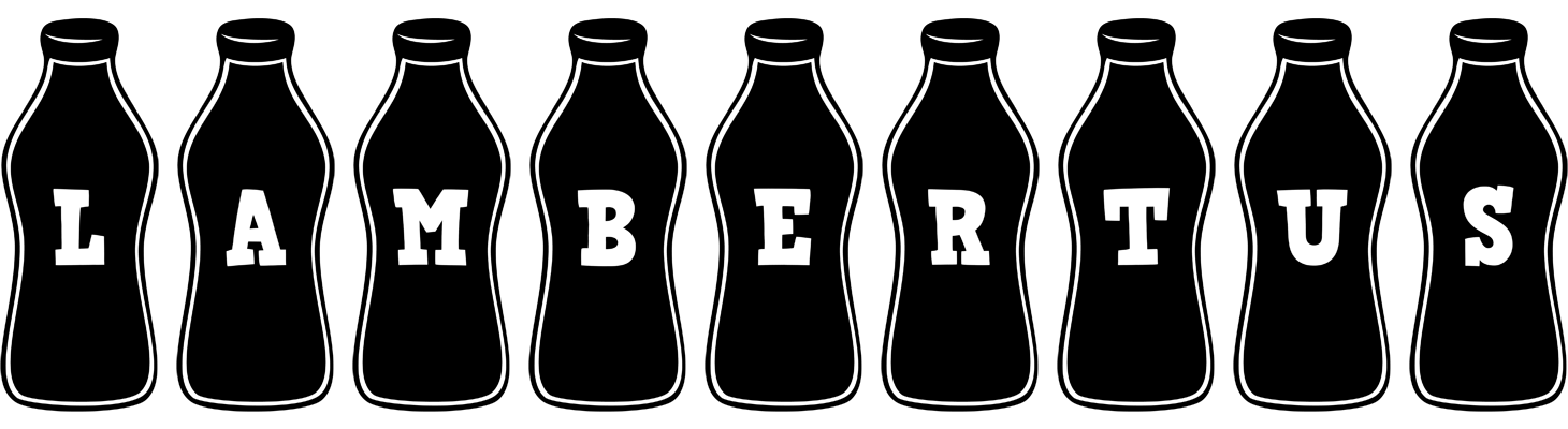 Lambertus bottle logo