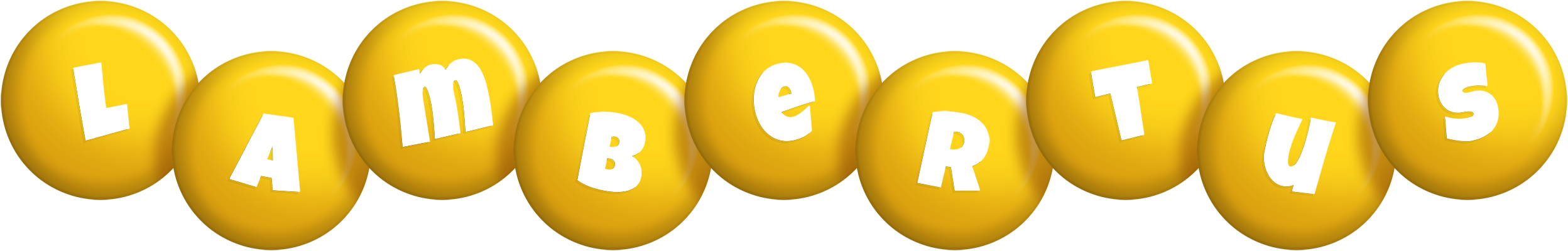 Lambertus candy-yellow logo