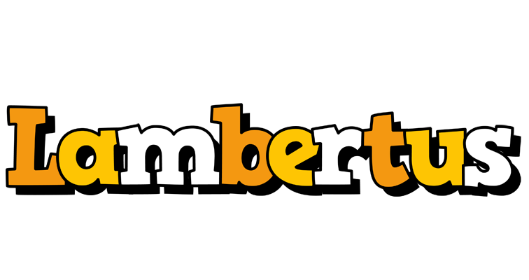 Lambertus cartoon logo